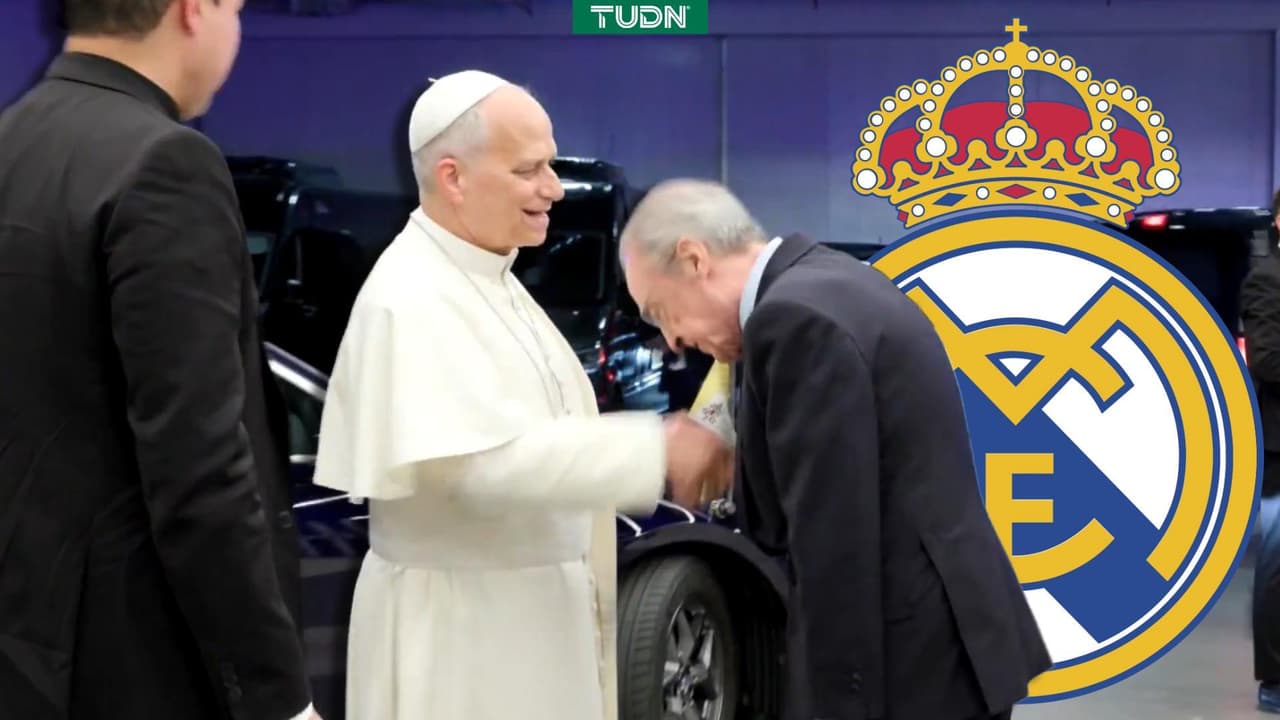 Papa León XIV rechaza gesto de Florentino Pérez durante su visita al Real Madrid