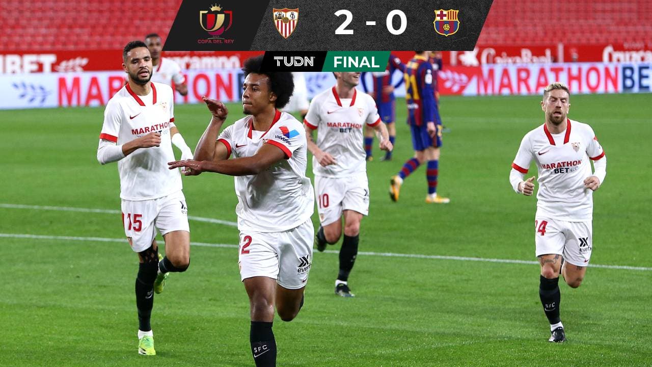 Sevilla pone contra las cuerdas al Barcelona en Copa del Rey