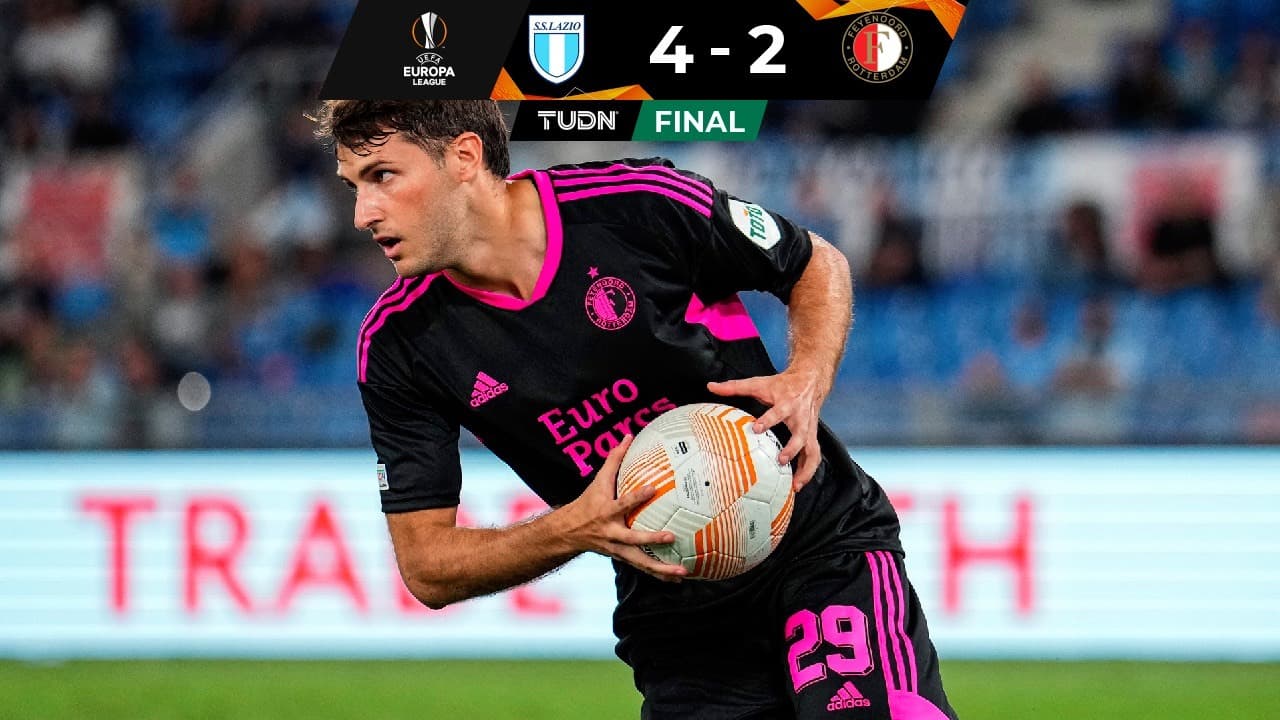 Santi Giménez debuta con doblete en el Feyenoord en Europa League