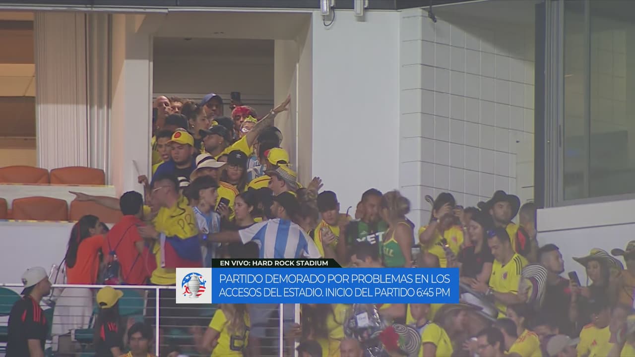 Final de Copa América se juega con sobrecupo y hasta pasillos llenos