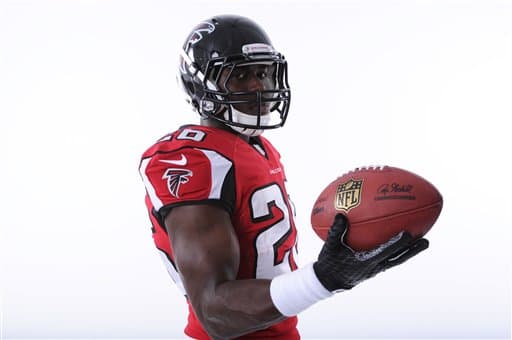 Las mejores imágenes del novato egresado de Indiana, Tevin Coleman, ya como RB de los Atlanta Falcons.
