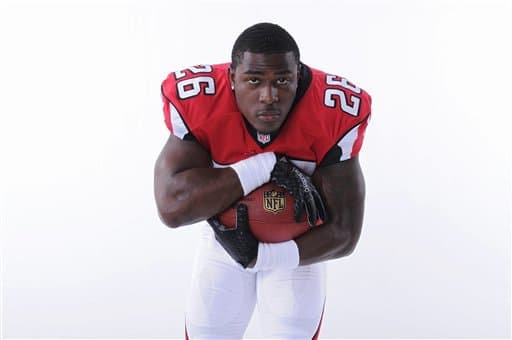 Las mejores imágenes del novato egresado de Indiana, Tevin Coleman, ya como RB de los Atlanta Falcons.