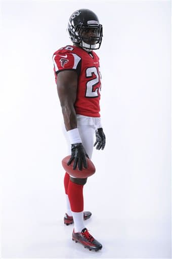 Las mejores imágenes del novato egresado de Indiana, Tevin Coleman, ya como RB de los Atlanta Falcons.