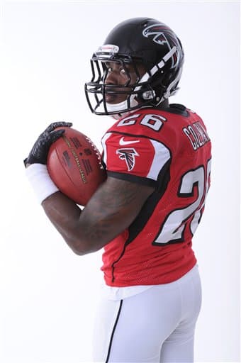Las mejores imágenes del novato egresado de Indiana, Tevin Coleman, ya como RB de los Atlanta Falcons.