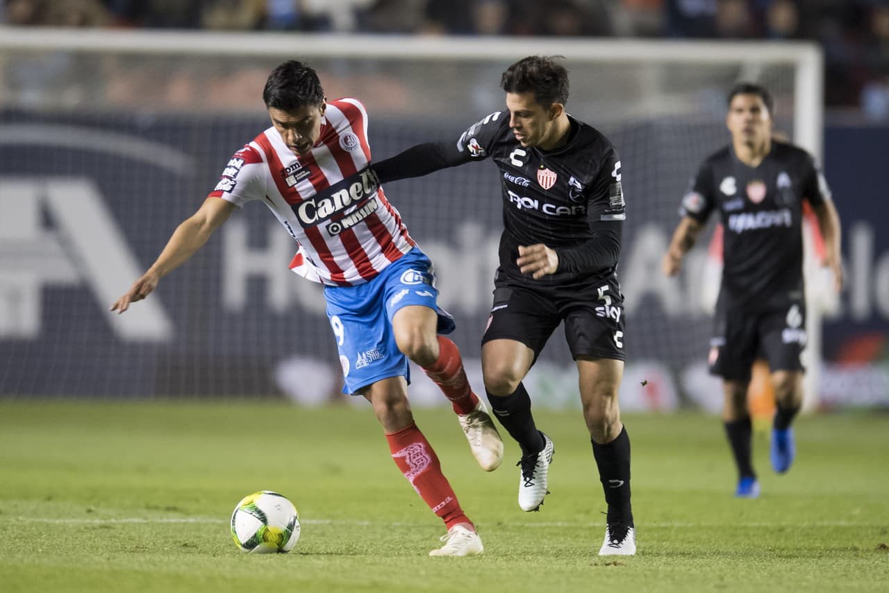 Dos goles tempraneros del Necaxa abren el camino para que los Rayos derrotaran 2-0 al Atlético San Luis en el debut de ambos equipos en la edición 2019 de la Copa MX.