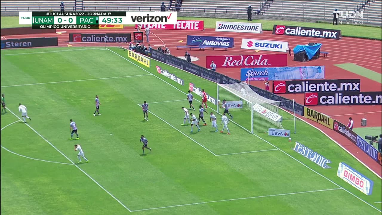 ¡TIRO ATAJADO! disparo por Washington Corozo.