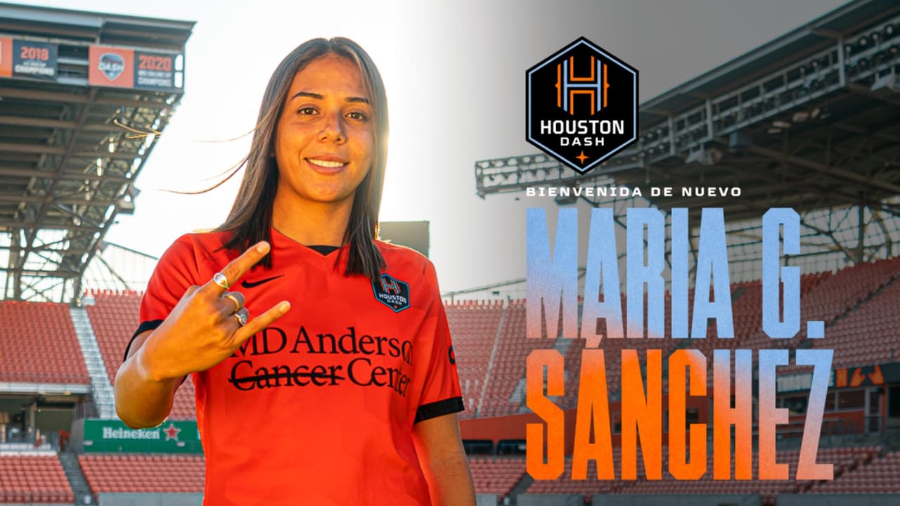 María Sánchez ficha de forma oficial con Houston Dash