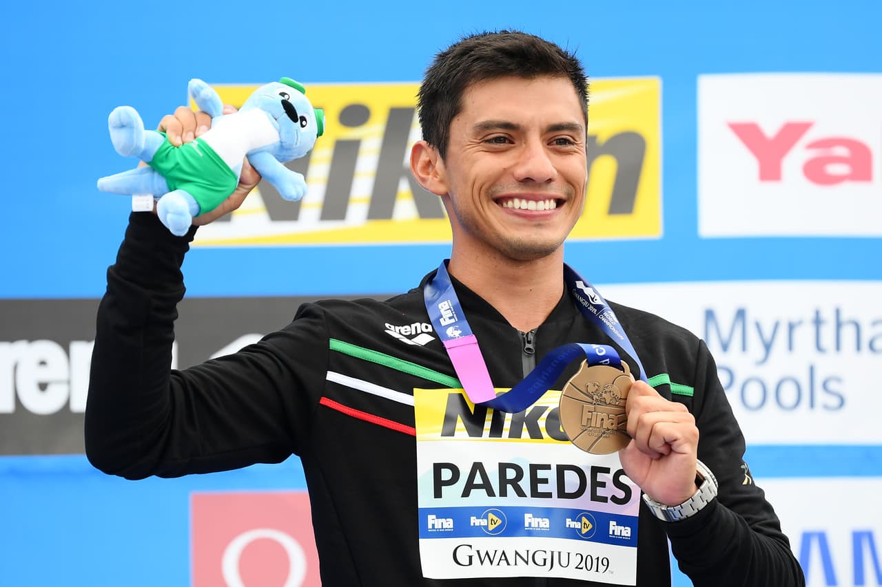 Jonathan Paredes gana bronce en el Mundial de Natación