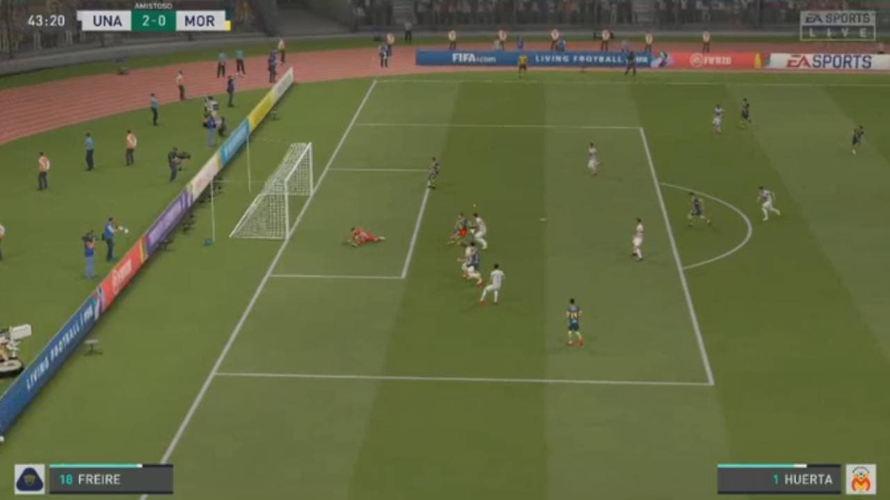 Los universitarios cayeron por cuarta ocasión consecutiva en la eLiga MX.