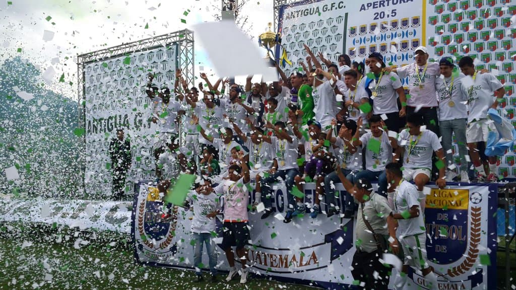 Antigua remonta y se proclama campeón del Apertura de Guatemala