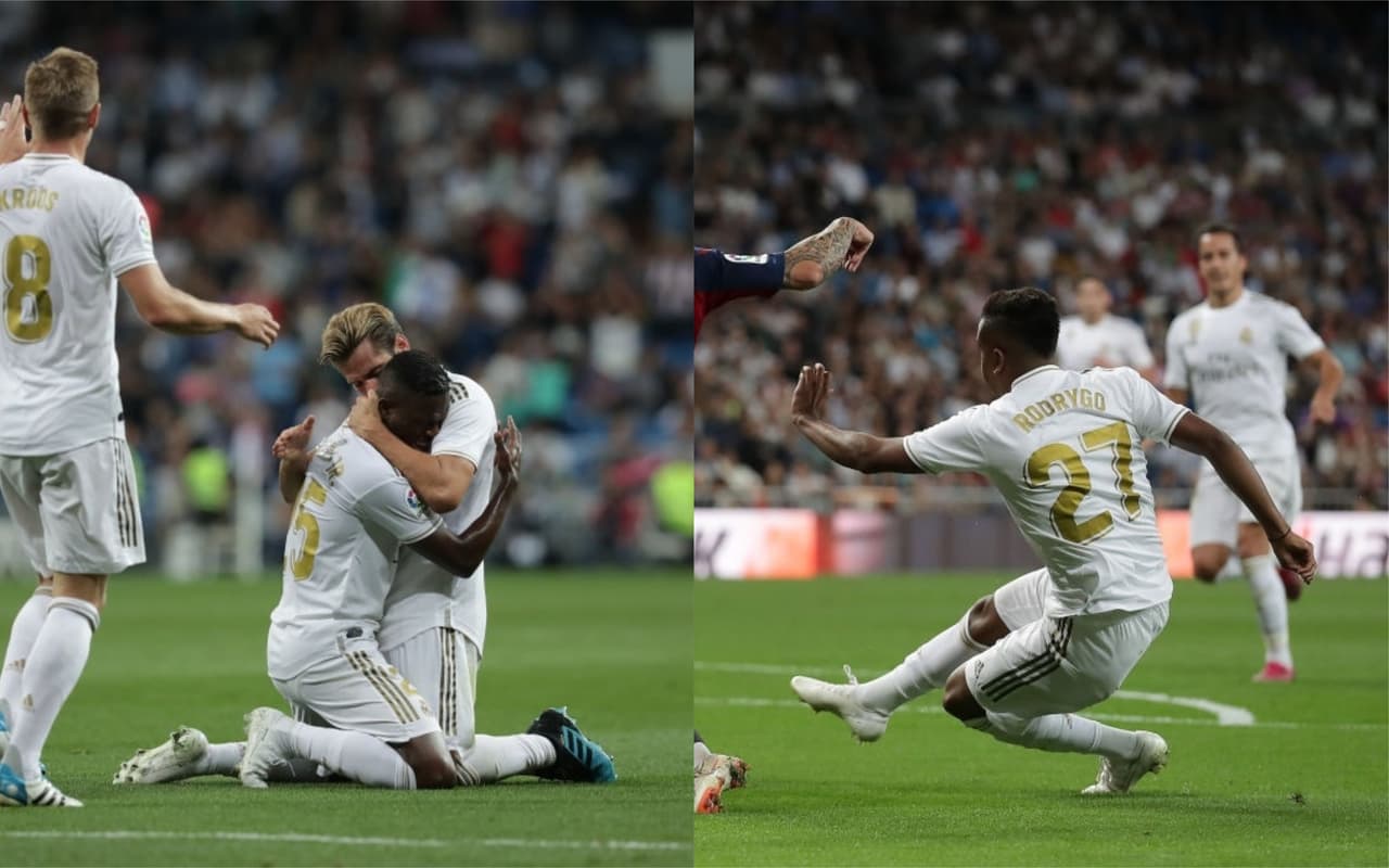 Con goles de los Brasileños Vincius(36) y Rodrygo (72) el Madrid se impuso al Osasuna.