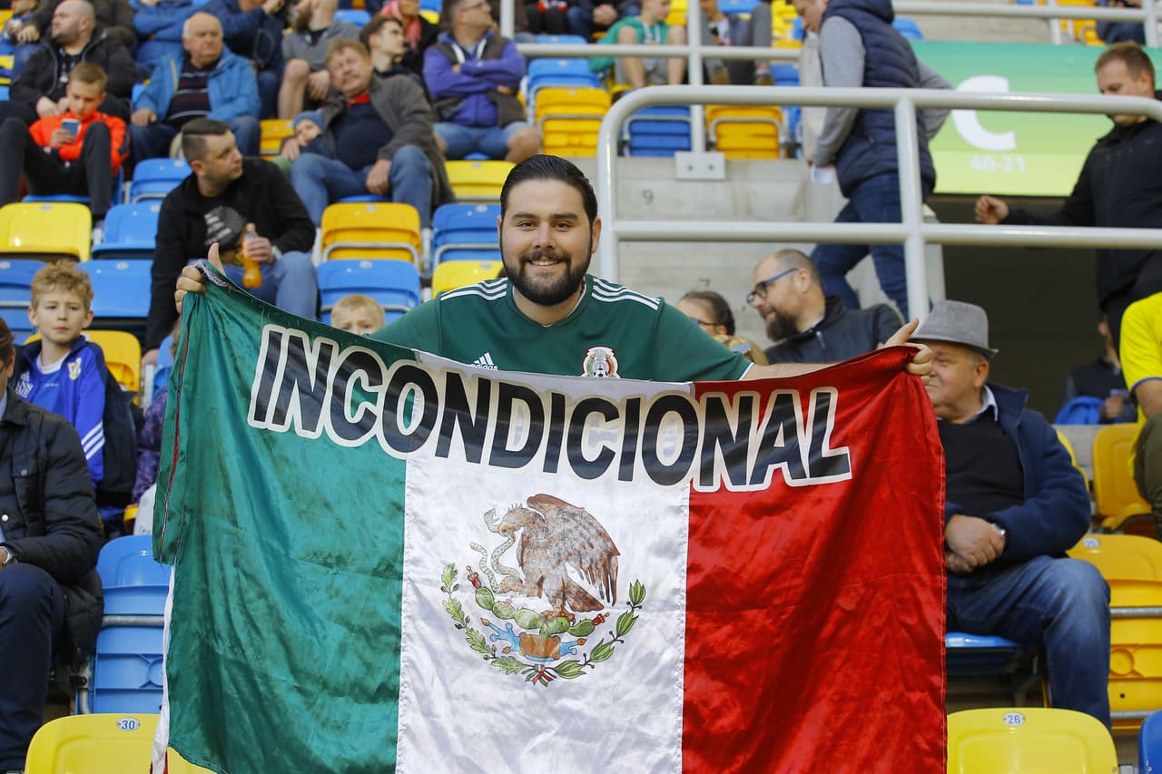 A pesar del mal momento del Tri Sub-20, los fanáticos mexicanos son incondicionales.