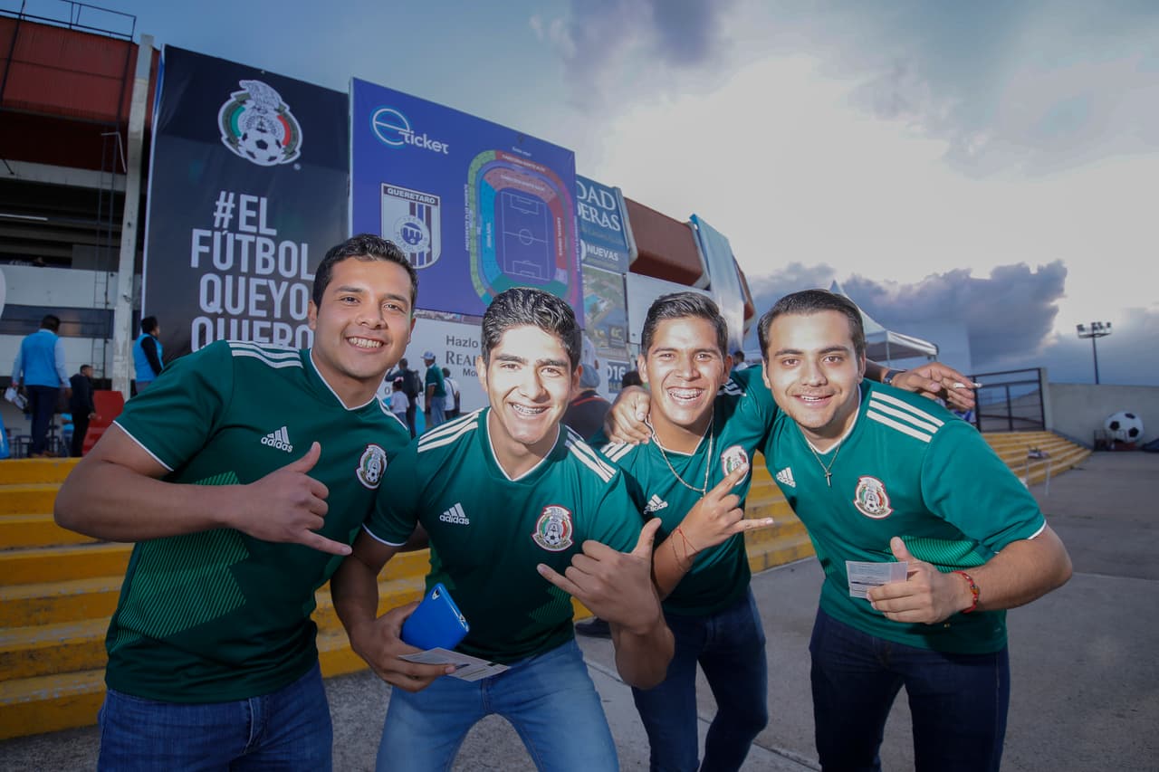 Querétaro, Querétaro, 16 de octubre de 2018. , durante el partido de preparación entre la Selección Nacional de México y la Selección de Chile, celebrado en el estadio La Corregidora. Foto: Imago7/Victor Pichardo