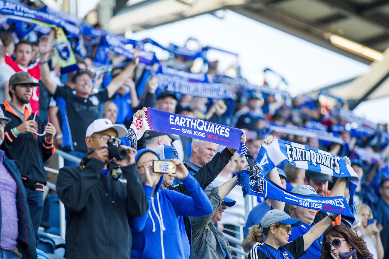 San Jose Earthquakes se renovó de manera profunda de cara a 2017. Su afición está entusiasmada. (USA Today Images)
<br>
