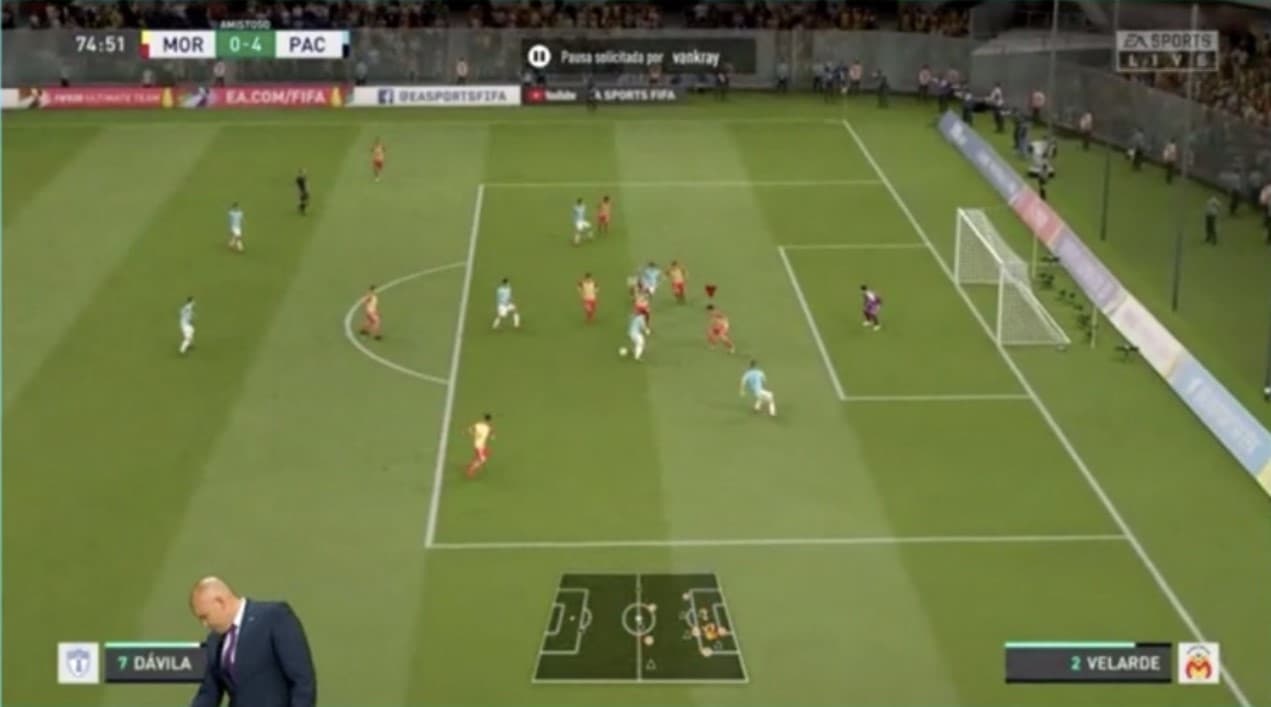 Con una contundente goleada por parte de Kevin Álvarez, el Pachuca consigue los tres puntos y el liderato de la eLiga MX.