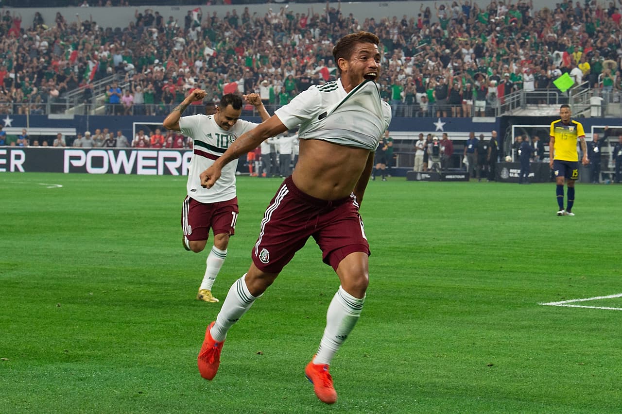 Por esa razón festejó de tal manera la segunda anotación en su trayectoria como seleccionado mexicano.