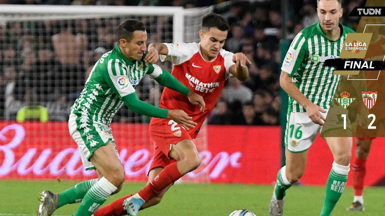 Betis cayó ante Sevilla en intenso derbi; Guardado, único mexicano