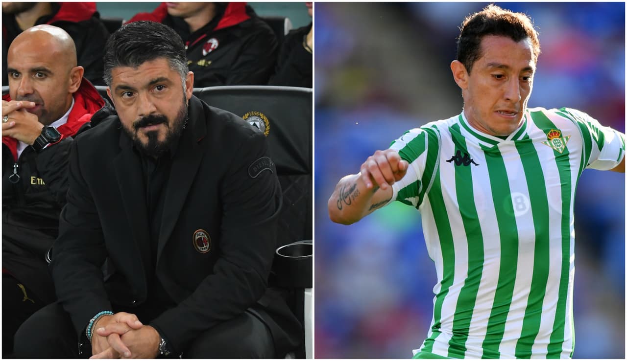 Gattuso no tiene centrocampistas con la calidad de los del Real Betis.
