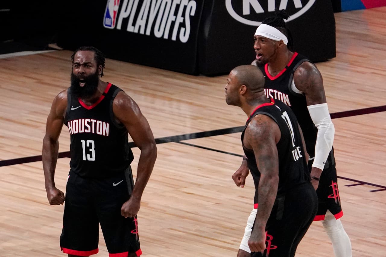De la mano de James Harden, los Rockets a semifinales de NBA