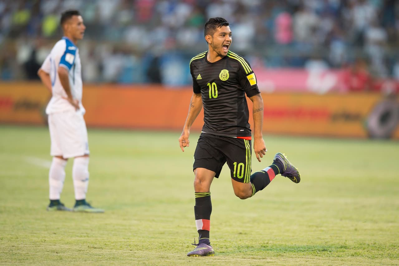 Jesús Manuel Corona ingresó a los 61 minutos de juego por Javier Aquino en el Honduras vs México.