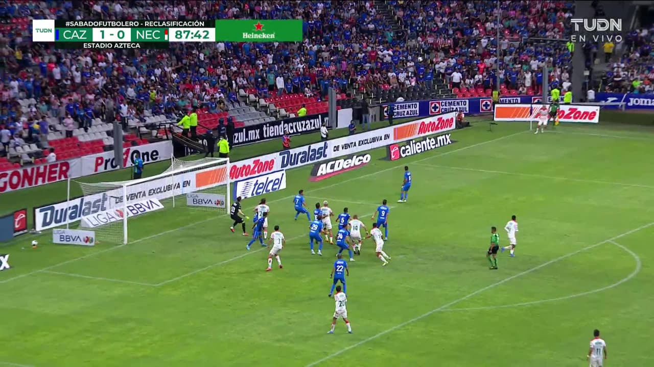 ¡GOOOL! Rodrigo Aguirre anota para Necaxa.