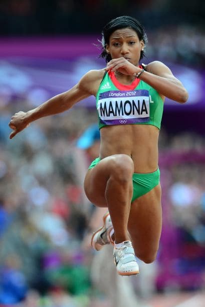 Patricia Mamona, representó a Portugal en el Europeo de Atletismo.