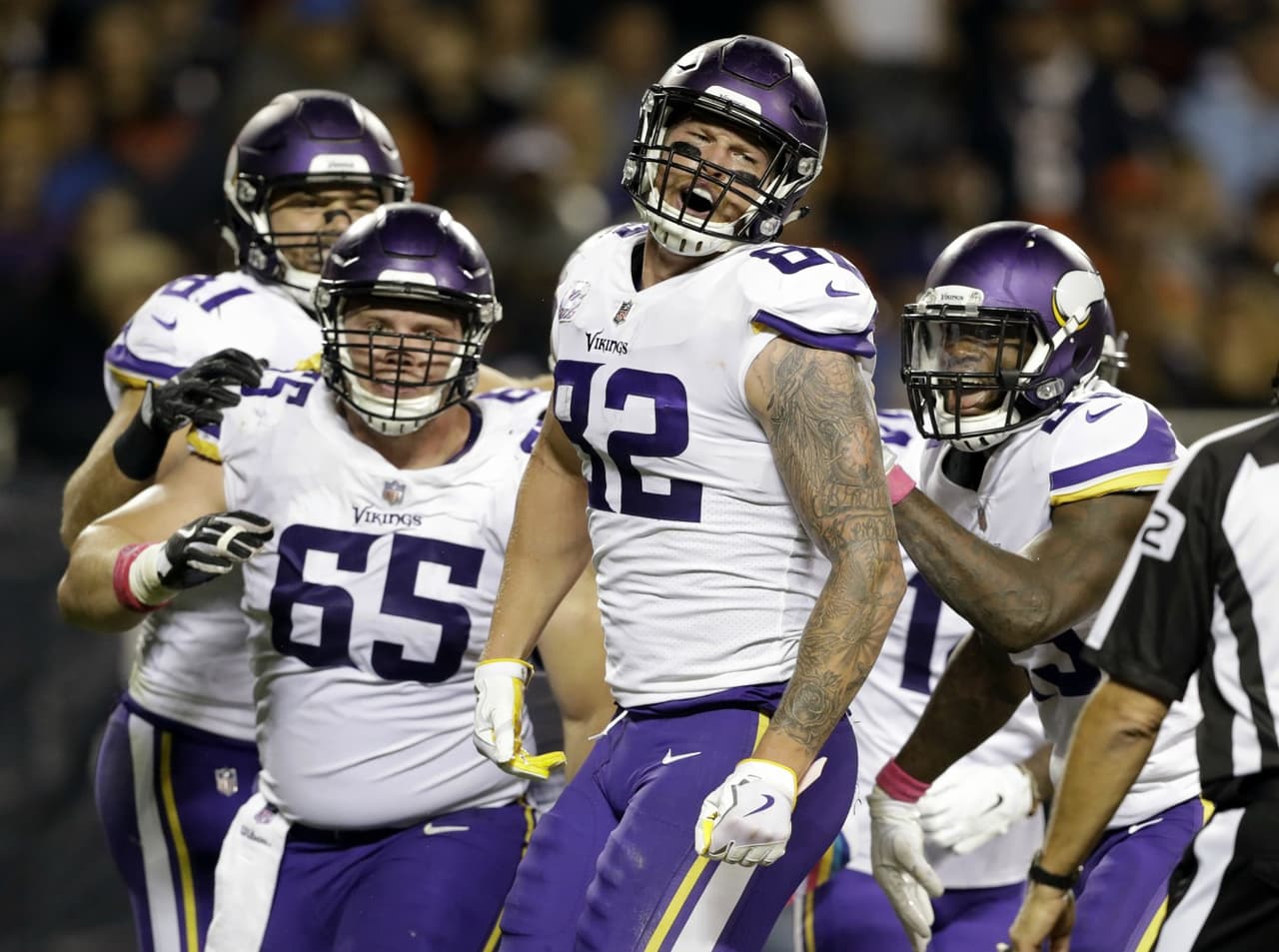 Los Minnesota Vikings le echaron a perder el debut al QB novato de los Chicago Bears, Mitchell Trubisky, con una victoria de 20-17 en el partido de lunes por la noche de la Semana 5.