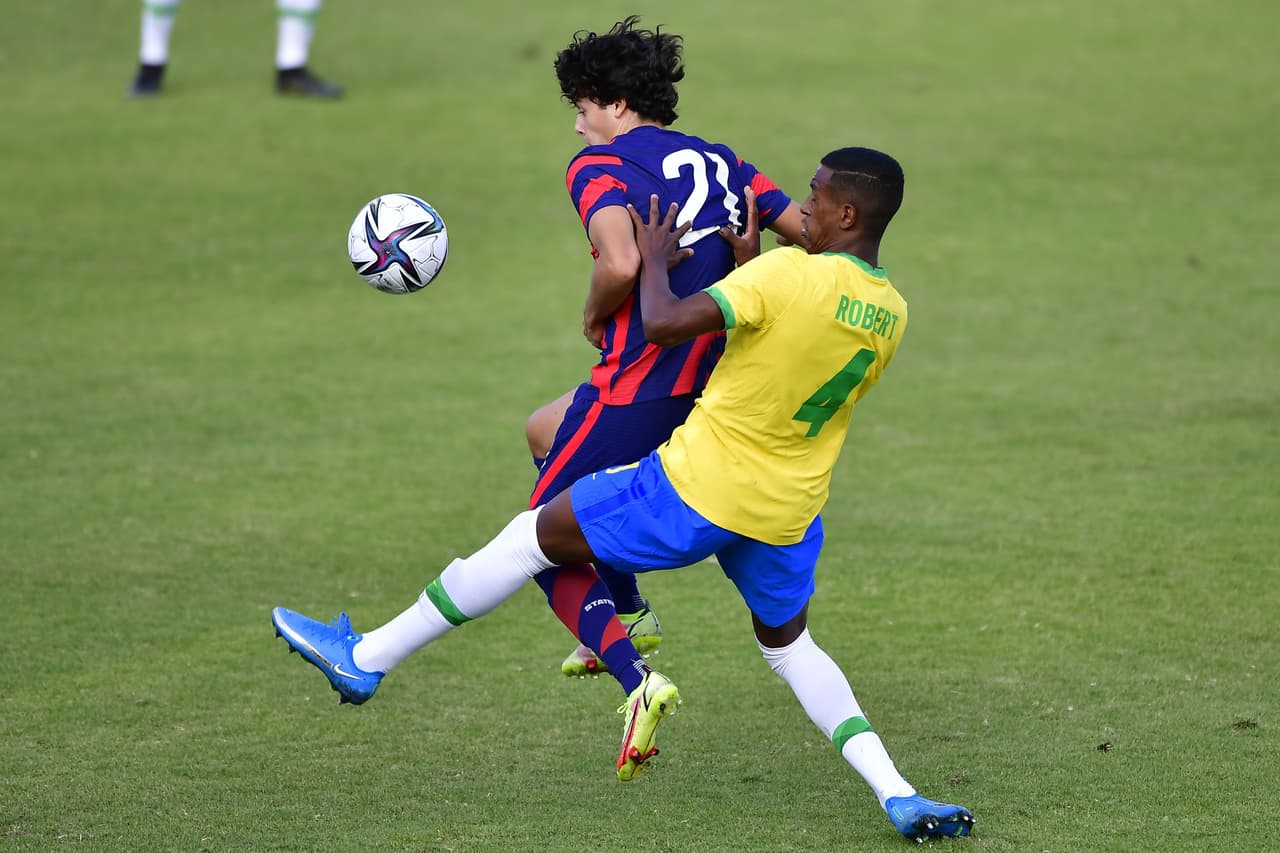 Marcos Santos es el hombre de la noche y comanda la goleada 4-0 sobre los Estados Unidos con un estupendo doblete.