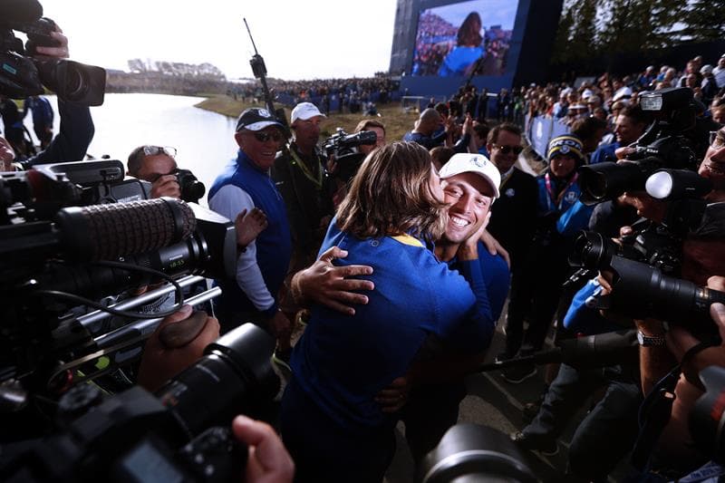 Los ganadores de esta edición habían empezado la última sesión de partidos individuales con una ventaja de cuatro puntos, lo que les dio confianza.