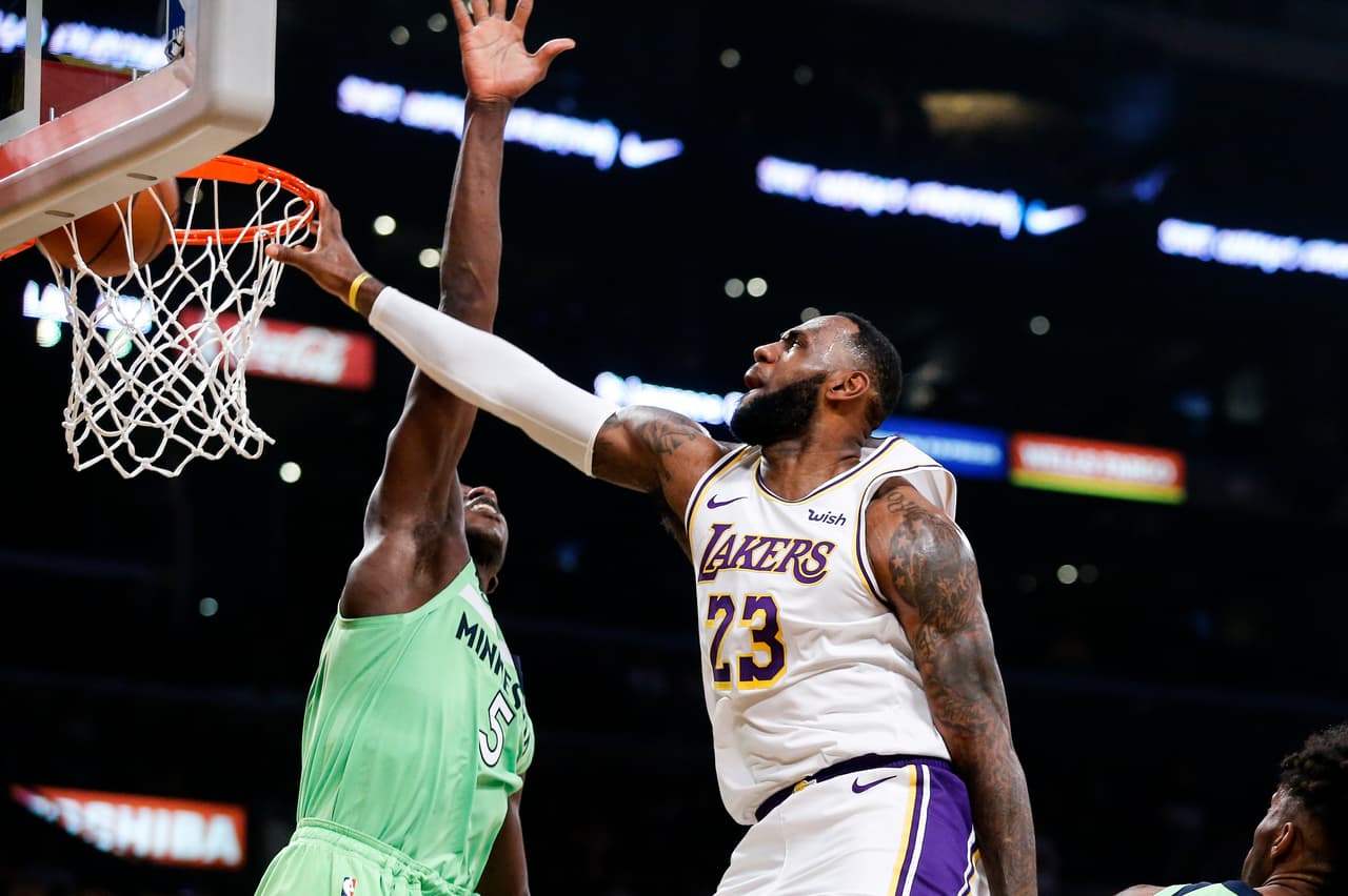 Los Angeles Lakers 142-125 Minnesota Timberwolves