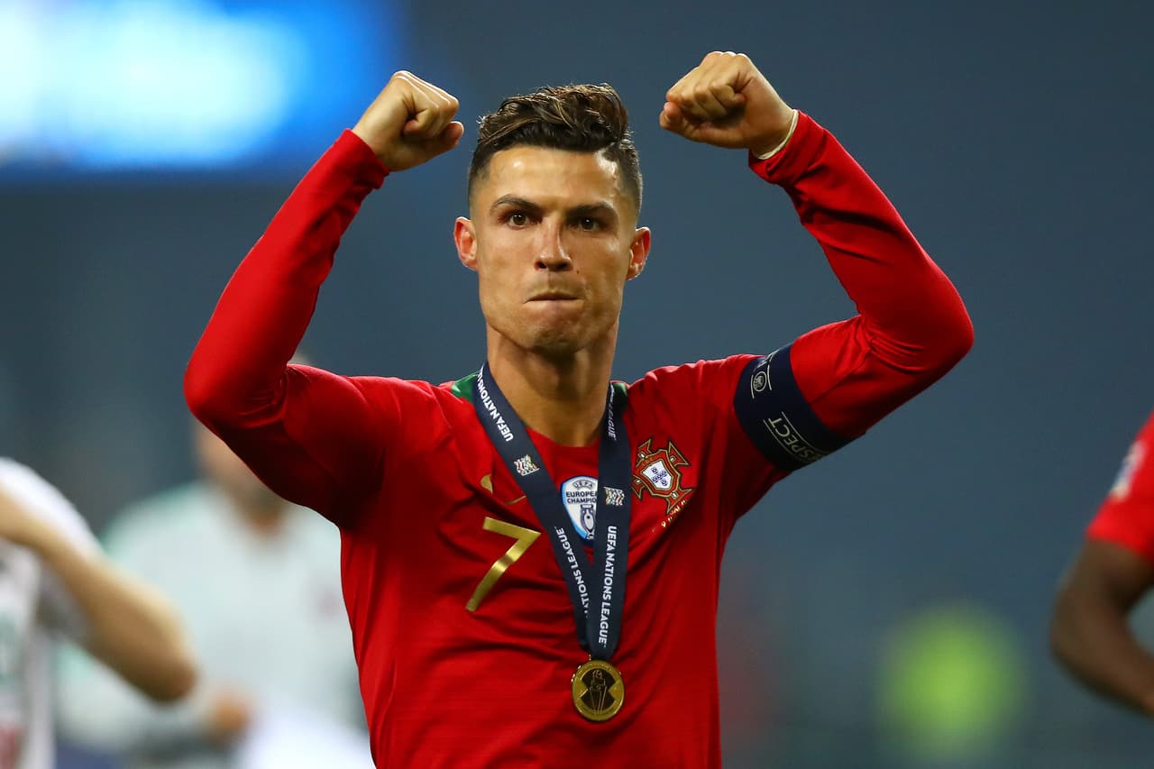 Cristiano Ronaldo. Conquistó la Eurocopa en 2016 y la Liga de Naciones la UEFA 2018-19. Ha jugado cuatro mundiales con Portugal.