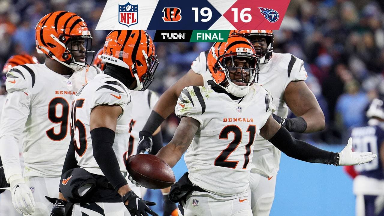 Los Bengals fueron a Tennessee y echaron a los Titans