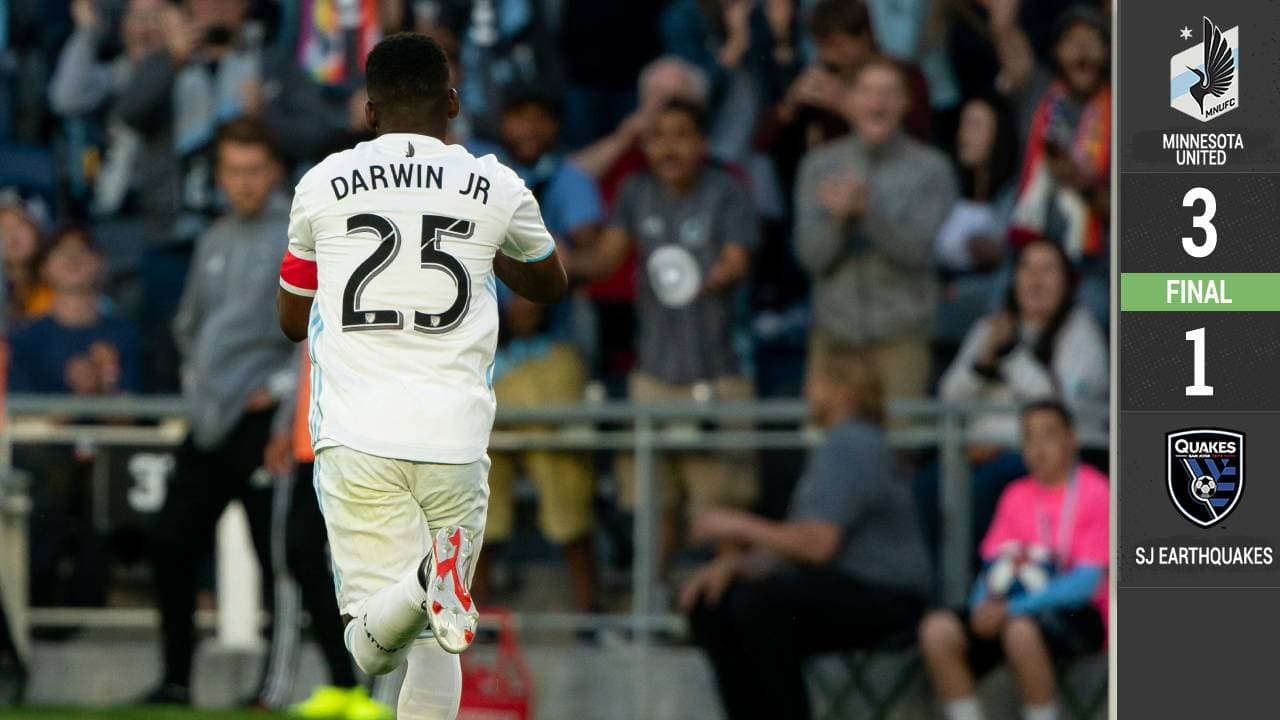 Darwin Quintero anota un golazo y Minnesota United se hace respetar ante San José