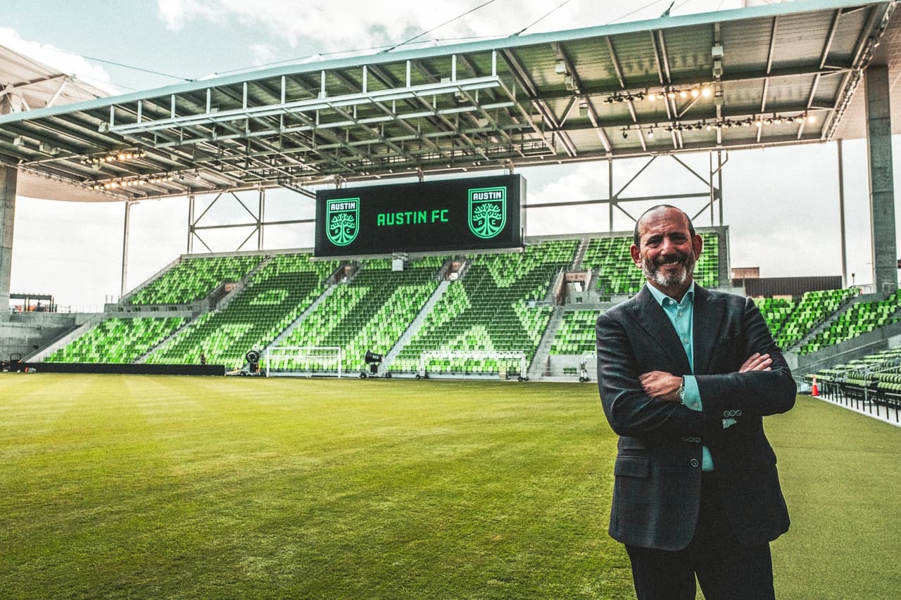 Don Garber, Comisionado de la MLS, visitó reciente el nuevo estadio.