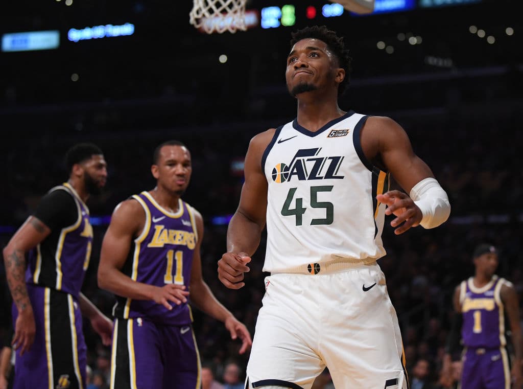 Suplente: Donovan Mitchell, la joya del Utah Jazz disputará su primer All Star Game.