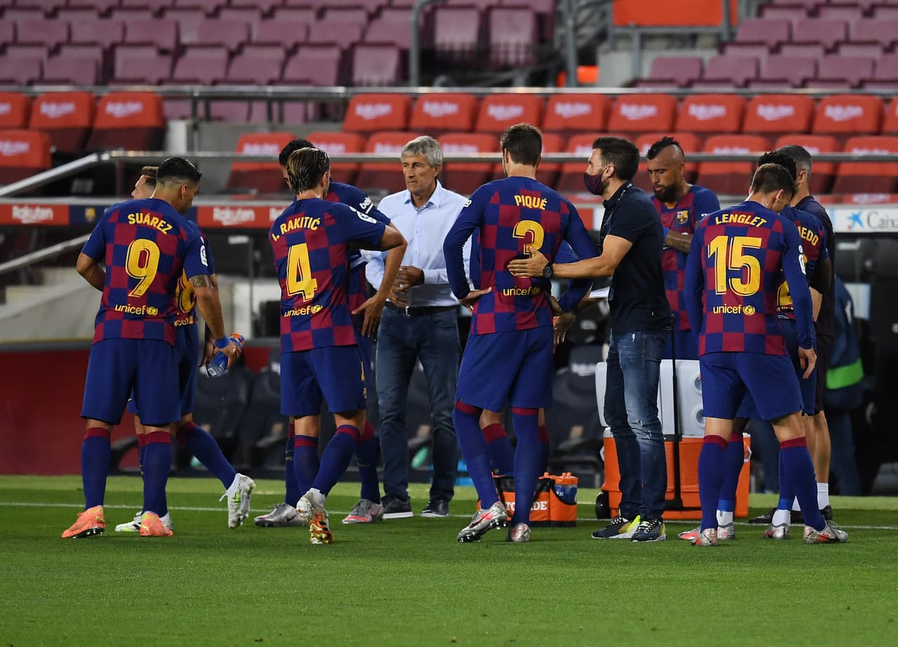 Setién asegura que Messi jugará ante Bayern, tras fuerte golpe