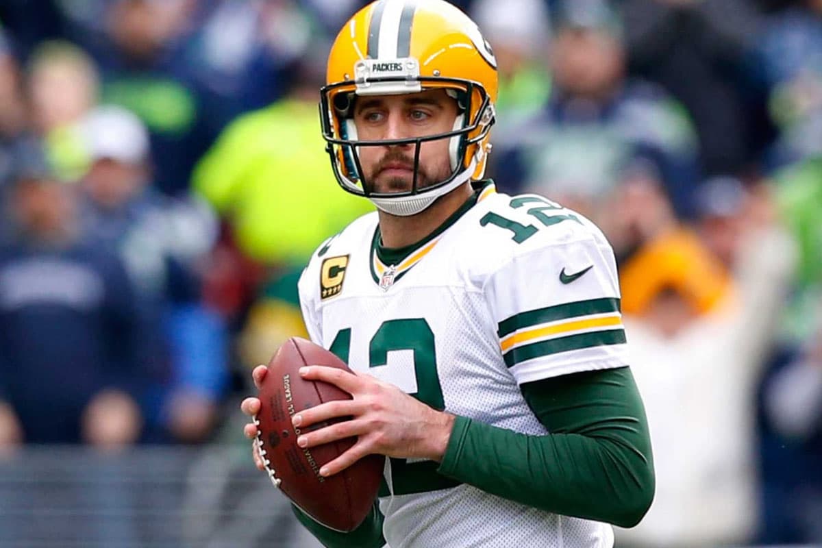 #1 Aaron Rodgers, quarterback, Green Bay Packers