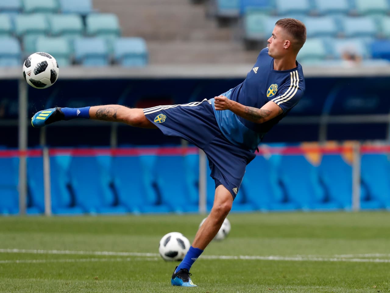 Contra todos los pronósticos Suecia acabó primera de grupo en un pelotón que compartió con Alemania y México. Y no solo eso, eliminó a Suiza en los octavos de final, no eran favoritos.