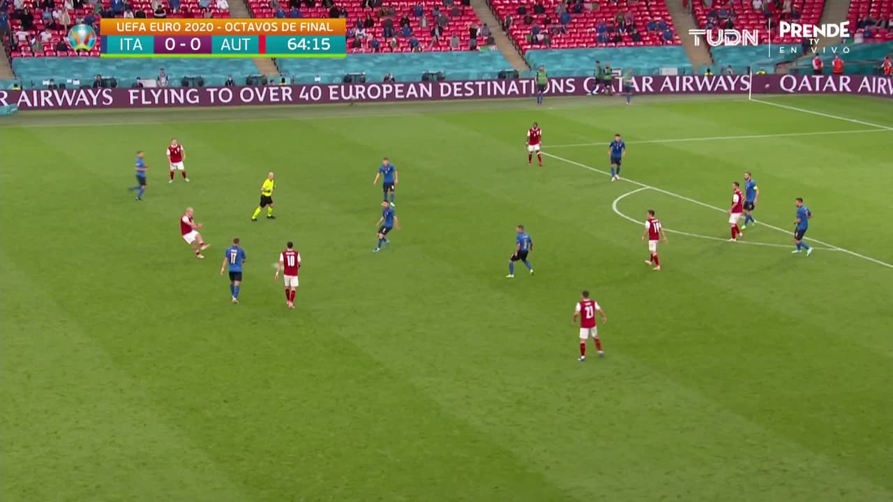 ¡GOL!  anota para Austria. Marko Arnautovic