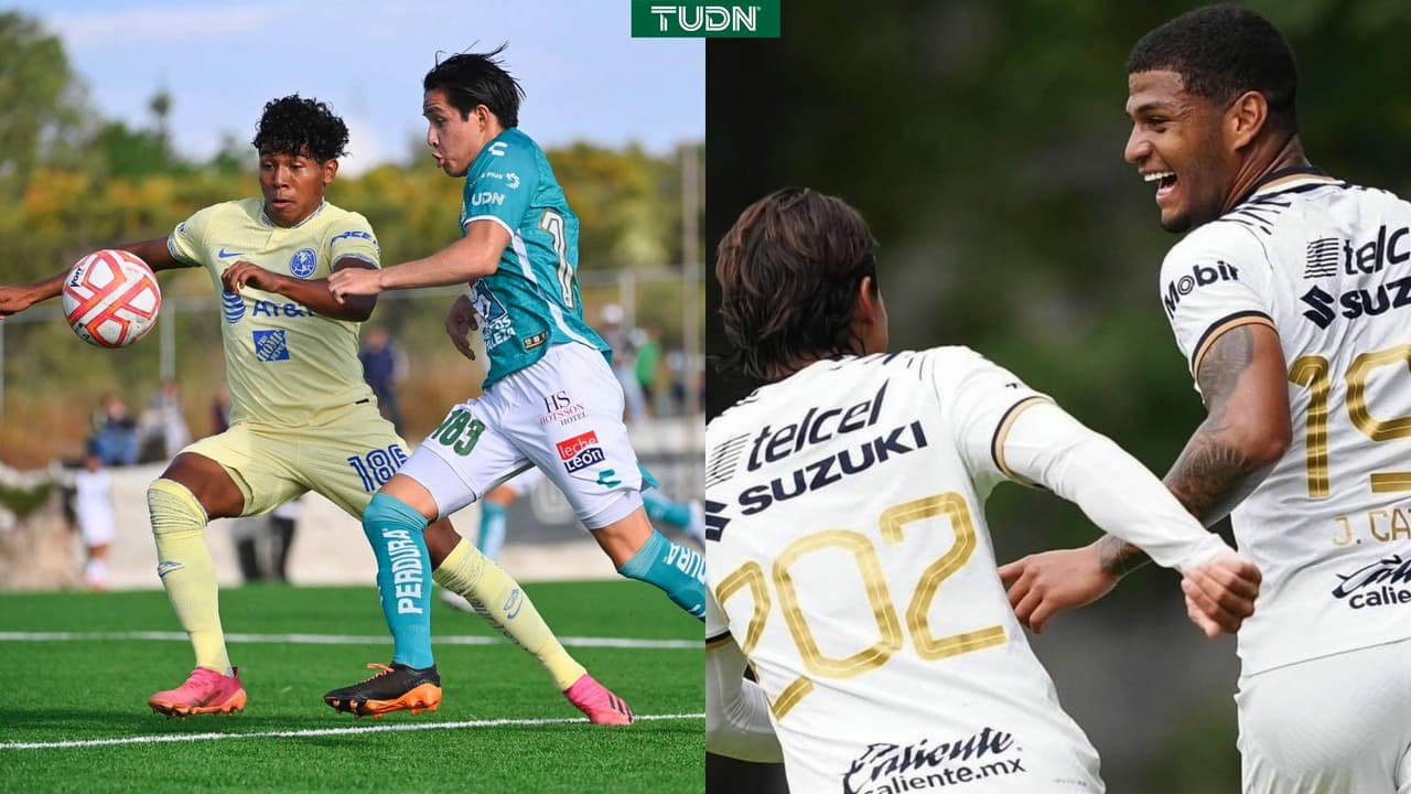 América y Pumas dominan en la ida de los Cuartos de Final Sub 20