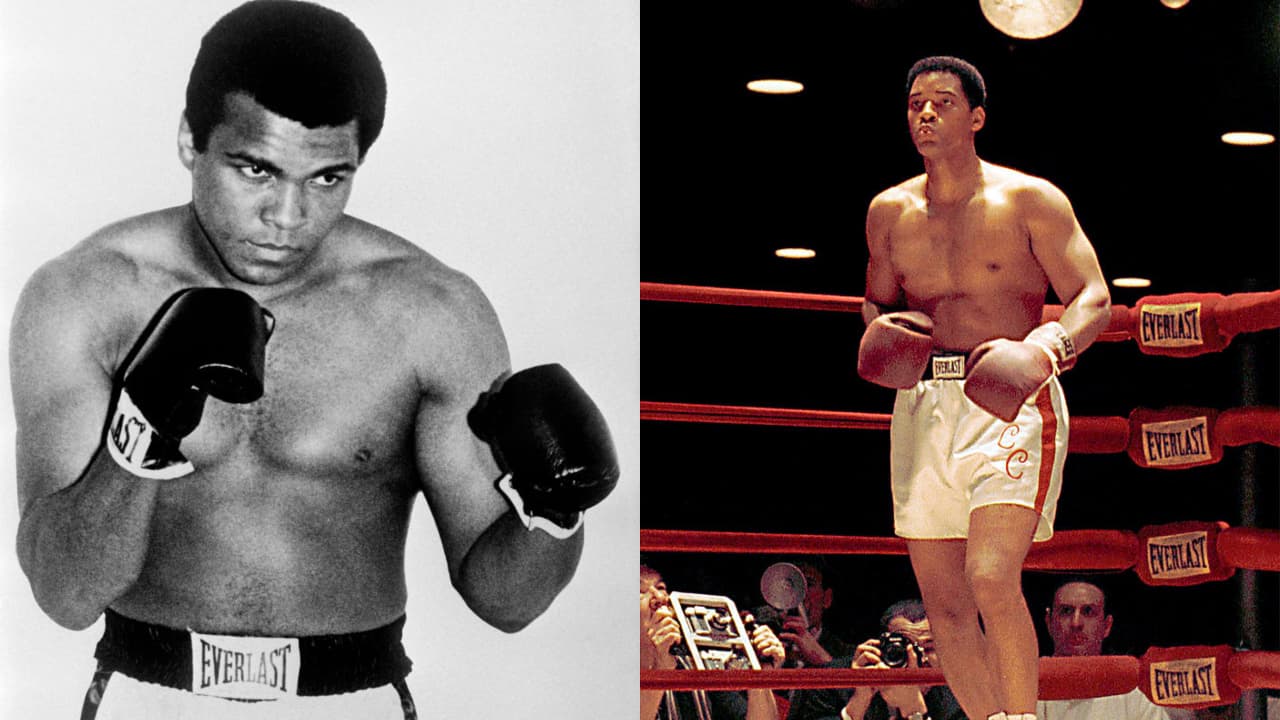 <b>Will Smith – Muhammad Ali – Ali 2001</b> - Con determinación y resistencia física, agresividad e inteligencia, Muhammad Ali, llamado antes de convertirse al islam Cassius Clay, transformó para siempre la vida de muchos americanos. Sus combates, tanto fuera como dentro del ring, le hicieron conocer todos los lados de la vida.