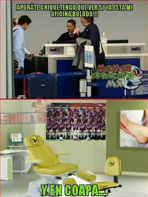 El estratega de América aún no debuta y ya es víctima de los memes tras su presentación con América.