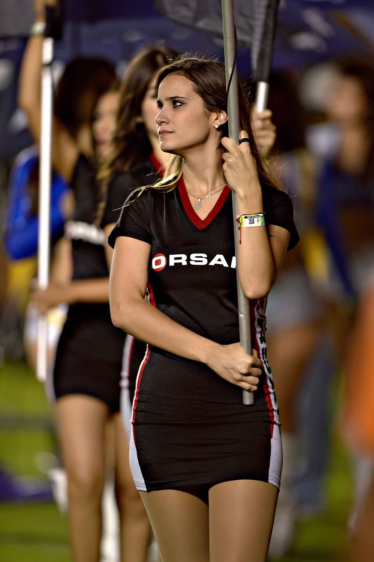 La belleza de las porristas en la fecha 8