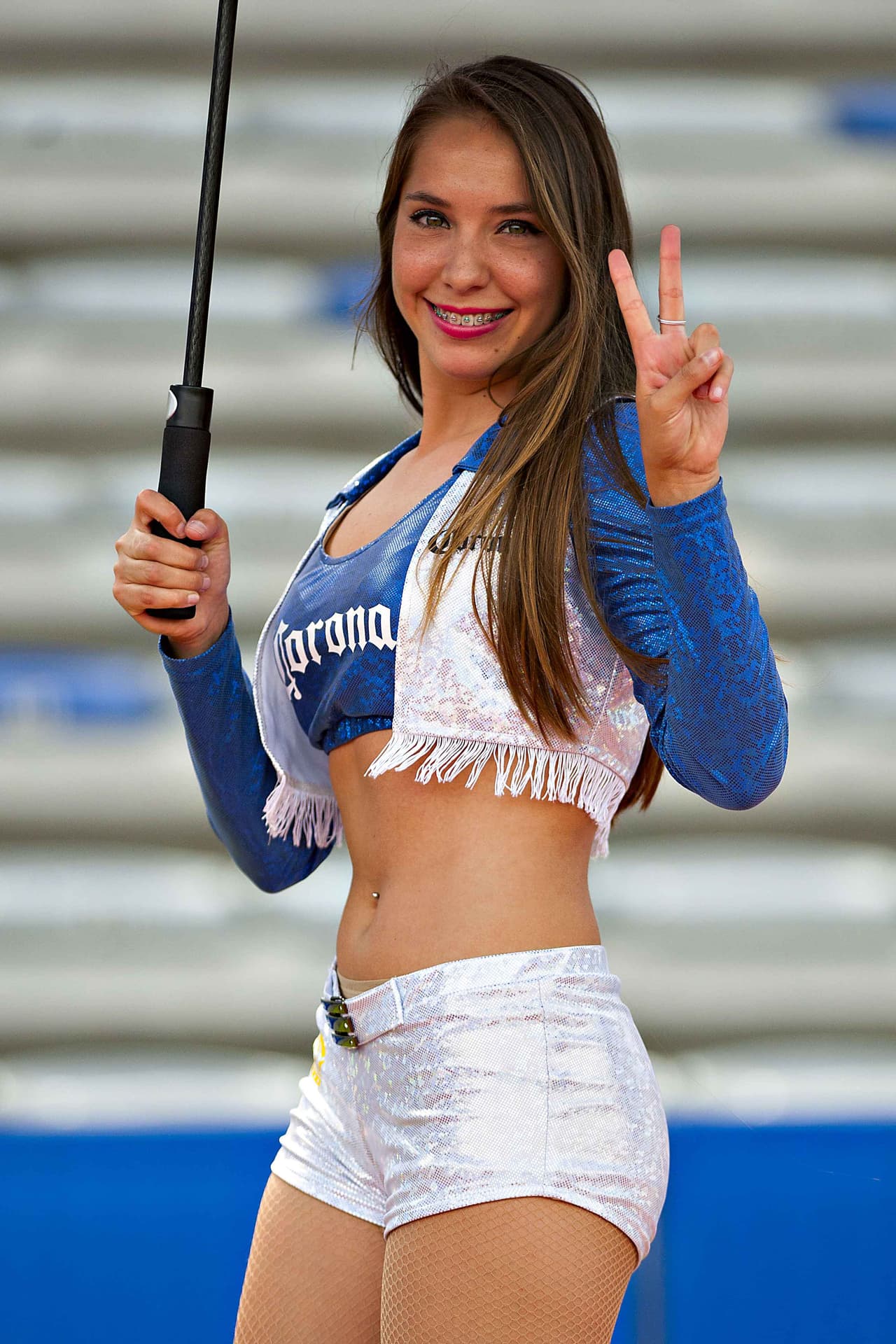 La belleza de las porristas en la fecha 8