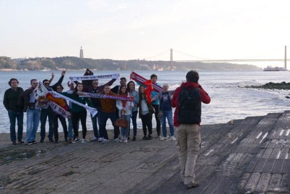 Y por supuesto aprovechan para conocer lo mejor de la hermosa e histórica cidad de Lisboa.