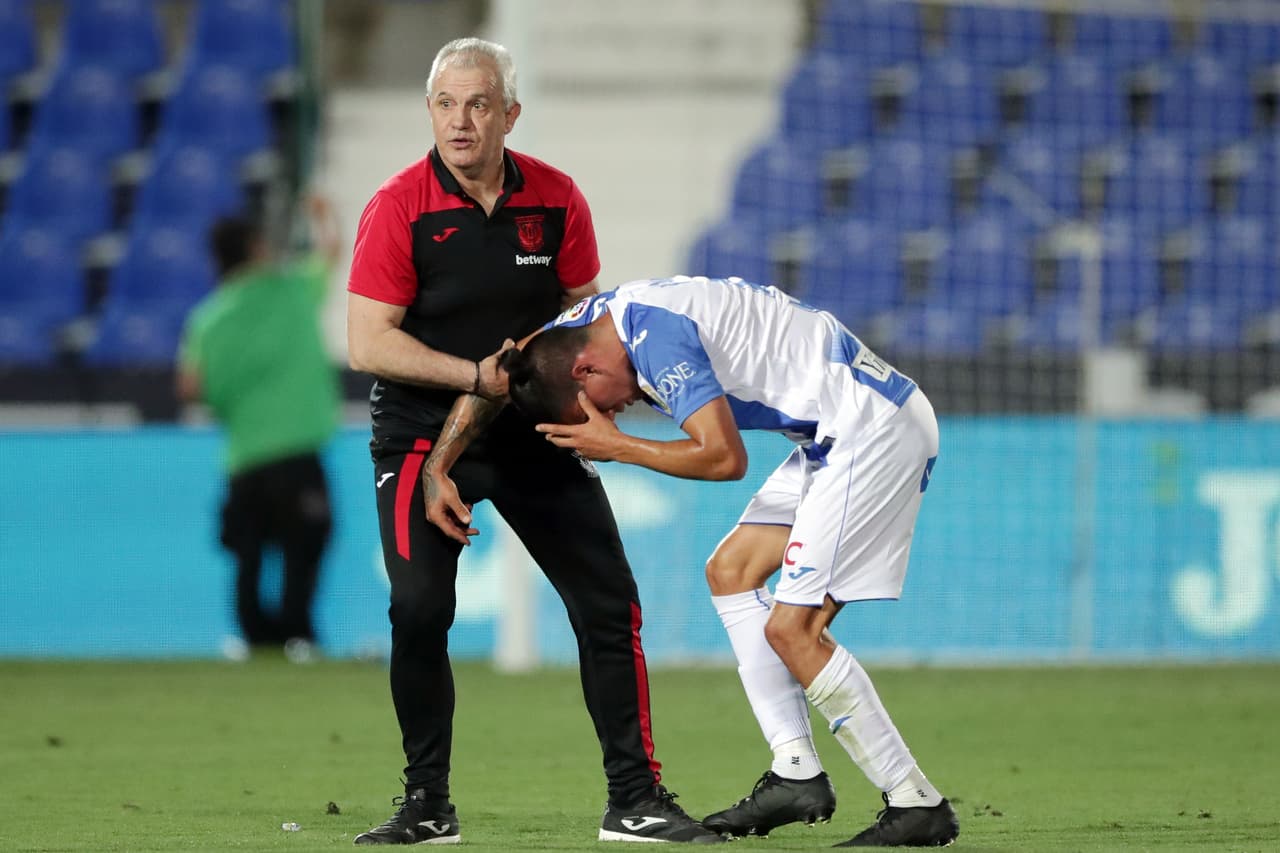 Capitán del Leganés pide que la lucha del equipo sea un ejemplo de vida