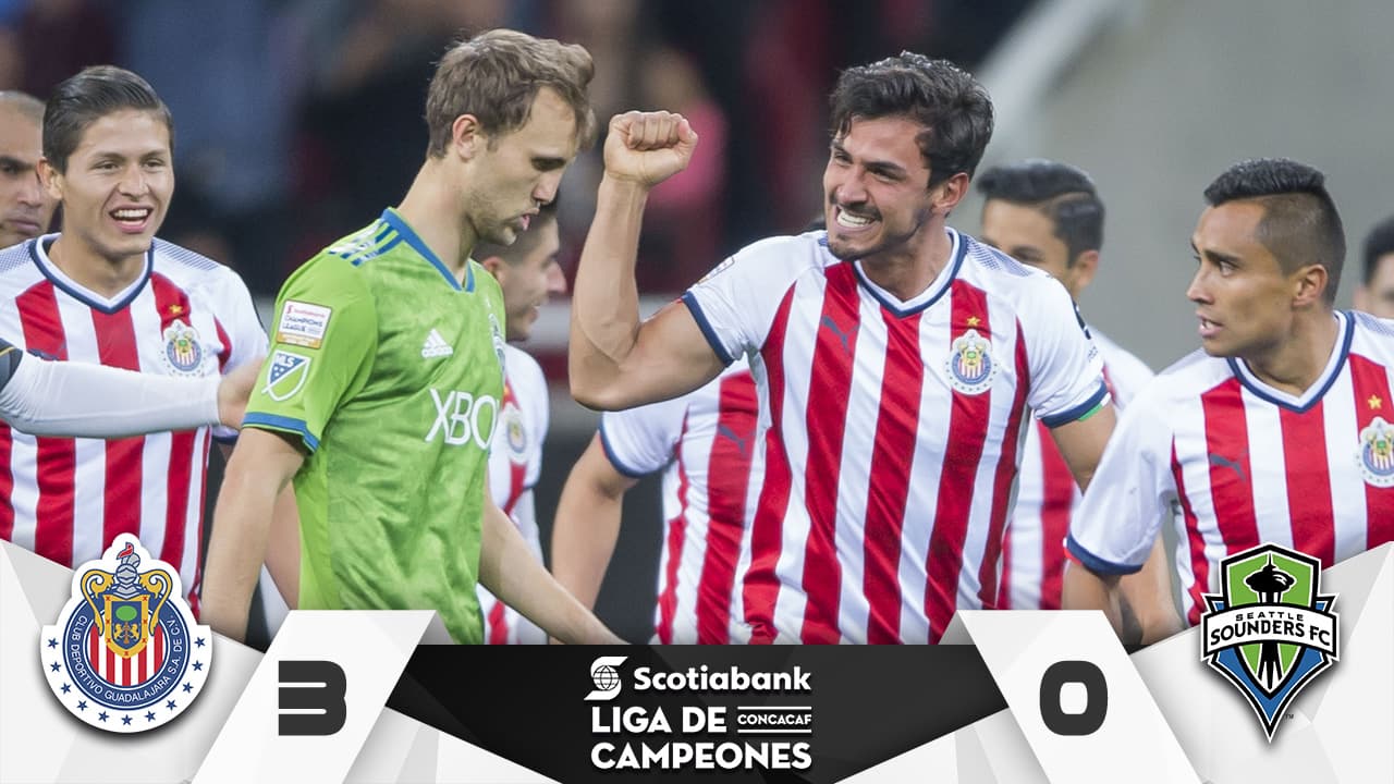 Chivas evita la barrida de la MLS a clubes de Liga MX goleando a Seattle Sounders