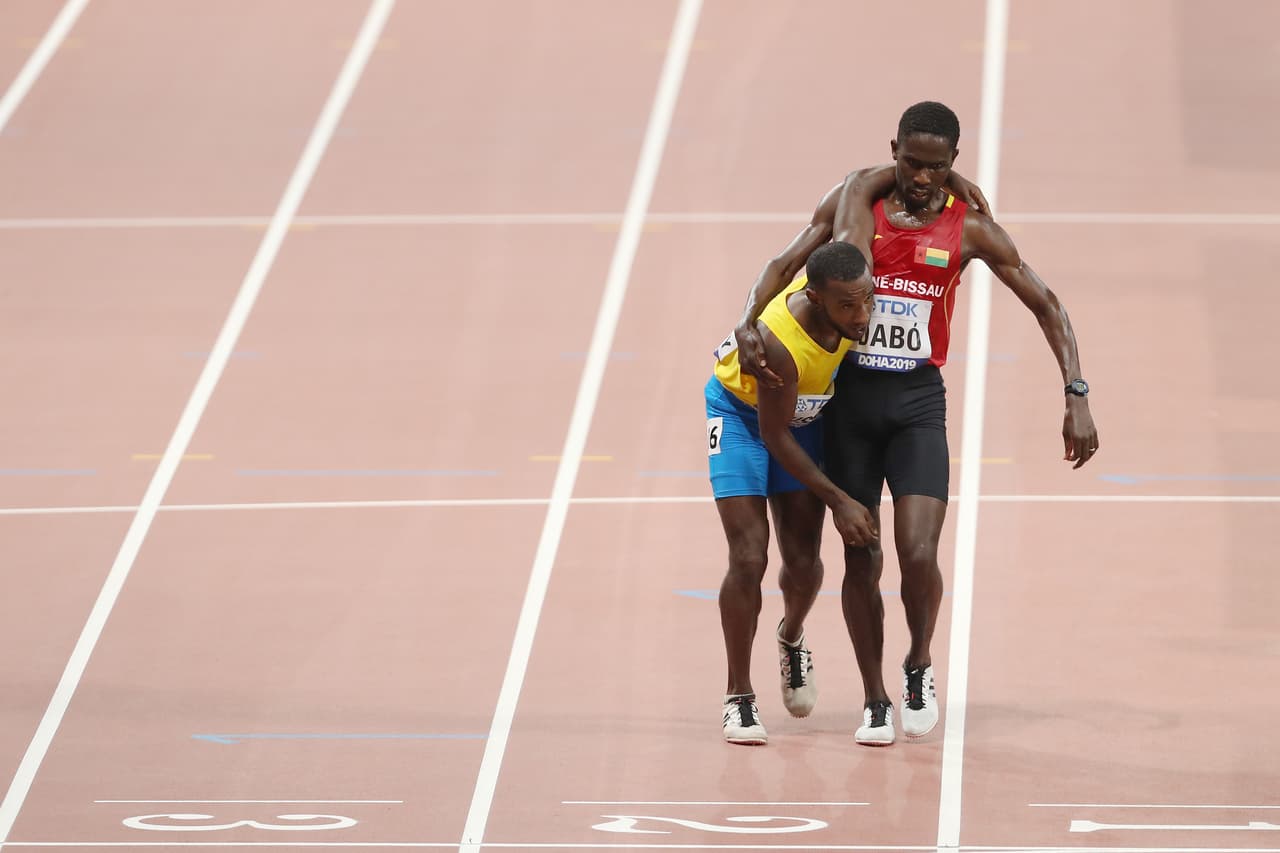 Gran gesto en los 500 metros varonil del Mundial Doha 2019