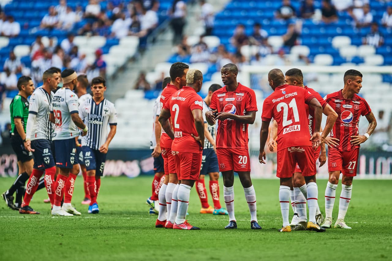 Monterrey no tuvo piedad con el América de Cali y le puso un baile en el amistoso.