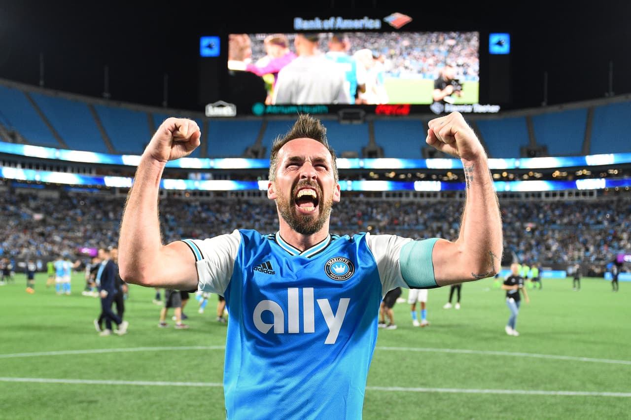 Christian Fuchs mostró su euforia por el triunfo.
<br>